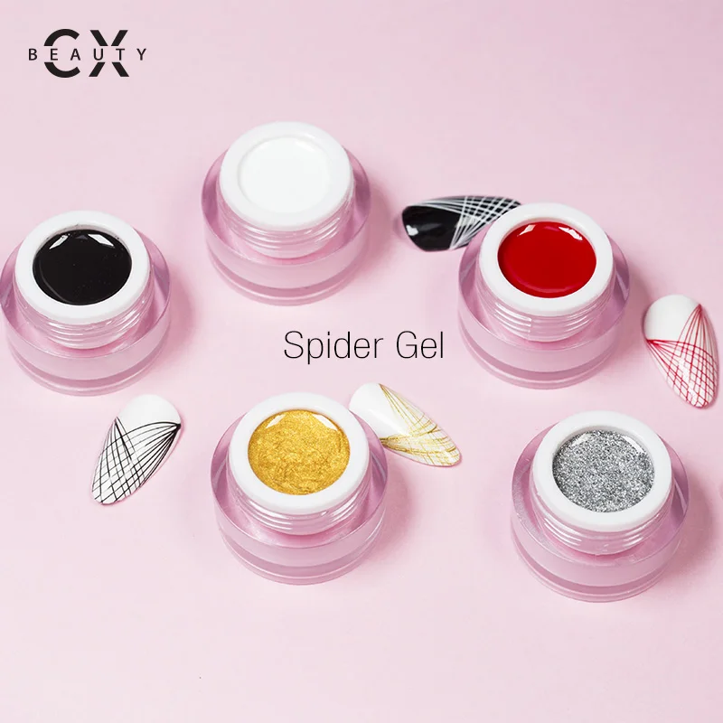 Wholesale China Nail Polish Supplier 24 Color For Nail Art Painting Spider UV Gel