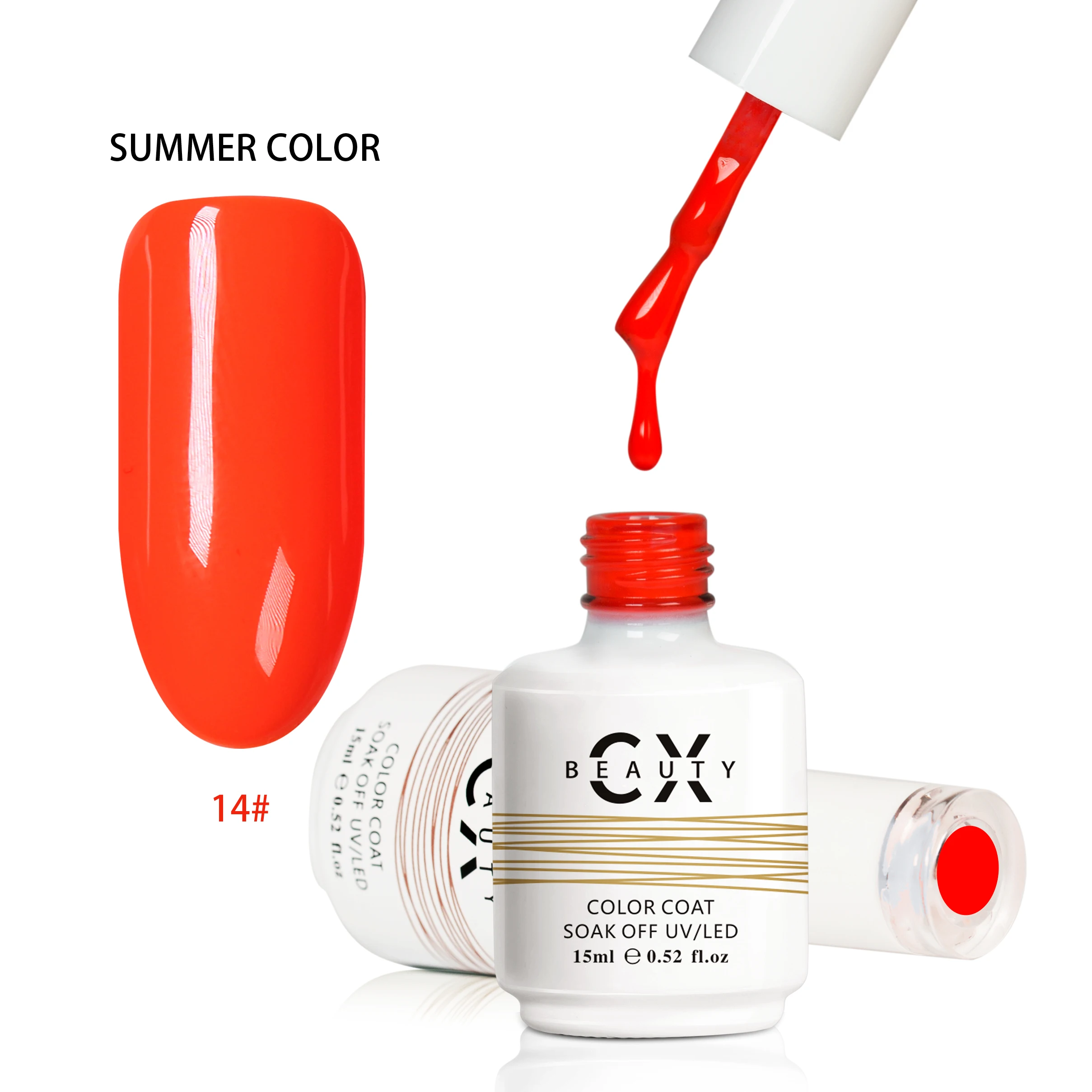 CAIXUAN OEM/ODM Factory Price Uv Led Gel Polish Hot Guangzhou Color Gel