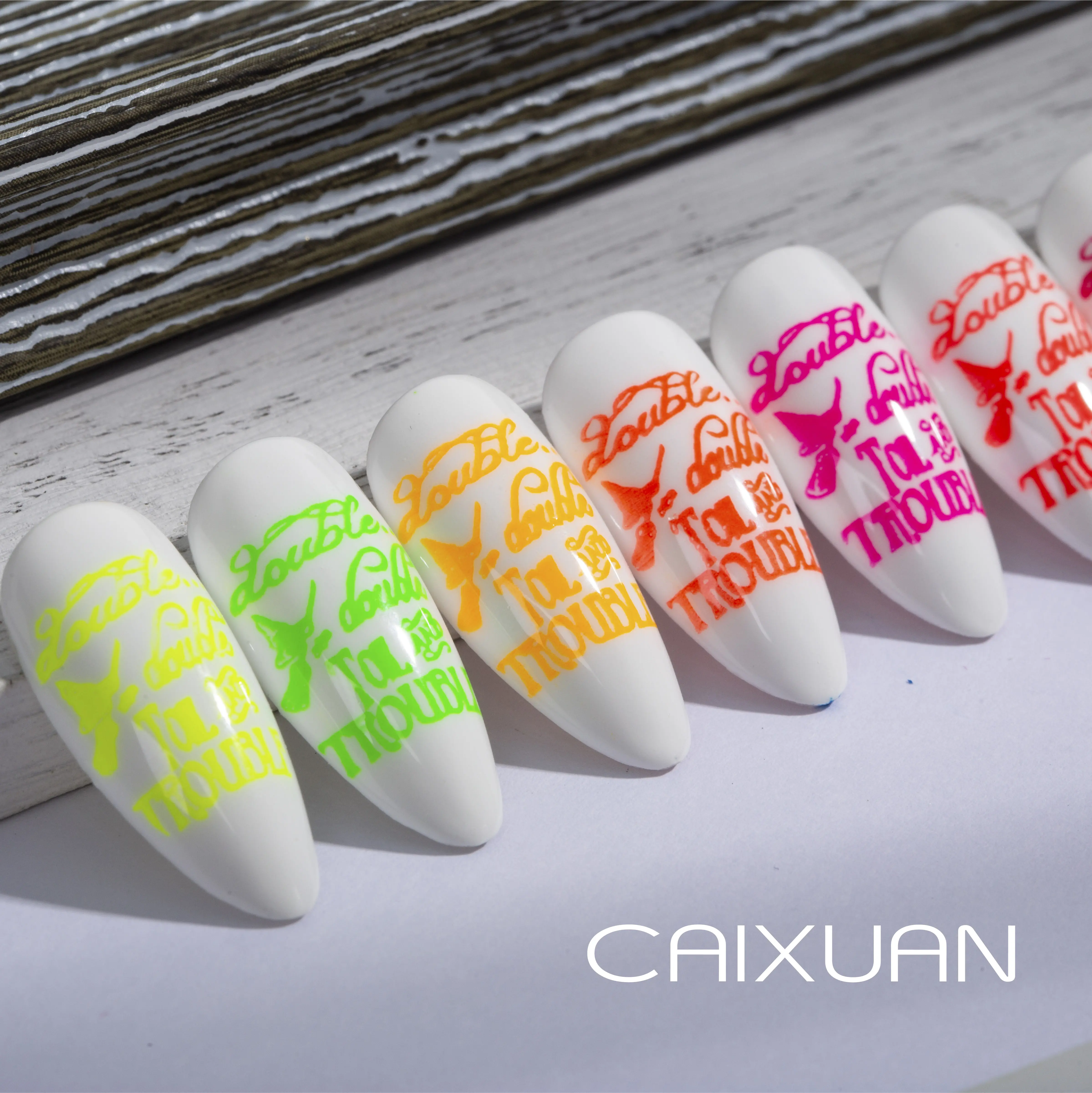 Hot Sale 2022 new Neon Painting Stamping Gel In Uv Gel Polish Color art drawing
