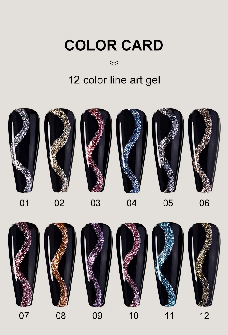 Caixuan Platinum Liner Art Gel OEM/ODM Wholesale UV Gel Polish