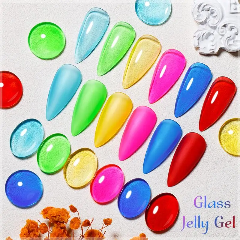 CAIXUAN Summer color Jelly gel New Arrivals Best Gel Polish ICE Nude Pink Skin Color