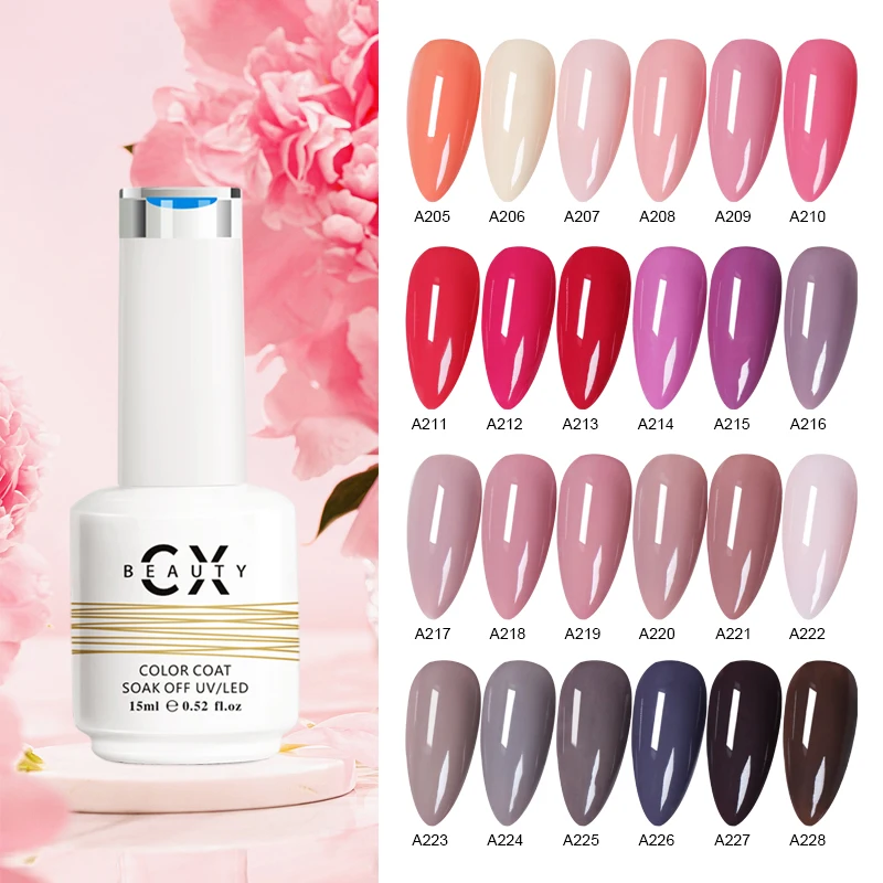 free sample long lasting good quality 15 ml gel nail polish mixed color gel nails manicure gel polish