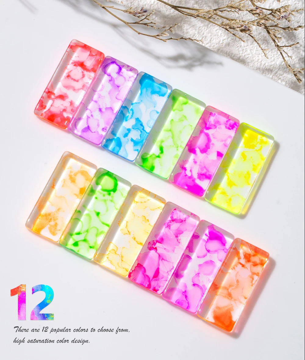 Free Sample OEM/ODM Neon Mable Ink for Nail Salon Professional Nail Supply