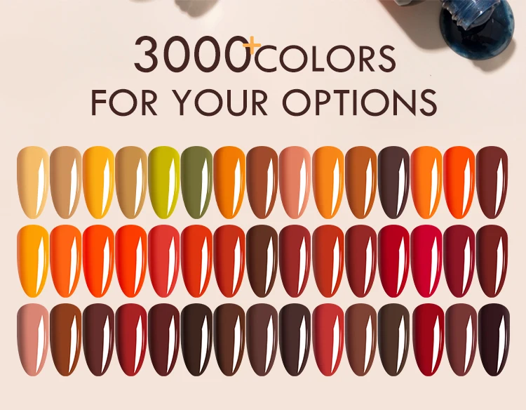 CAIXUAN Soak Off Nude Healthy Natural Color Rubber UV/LED Autumn Nail Gel Polish