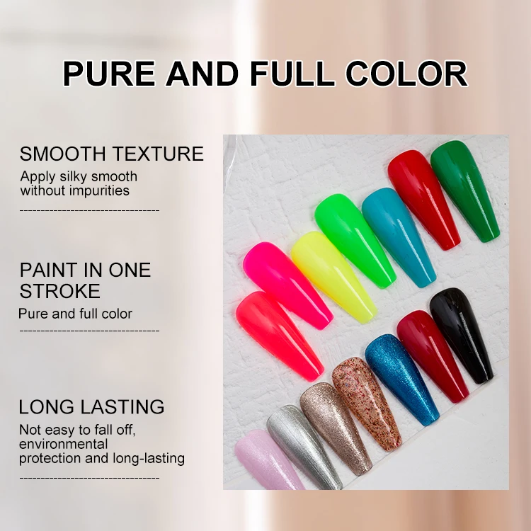 Free Sample One Step Gel 3 in 1 for Nail Salon Professional Nail Supply Gel Nail Polish