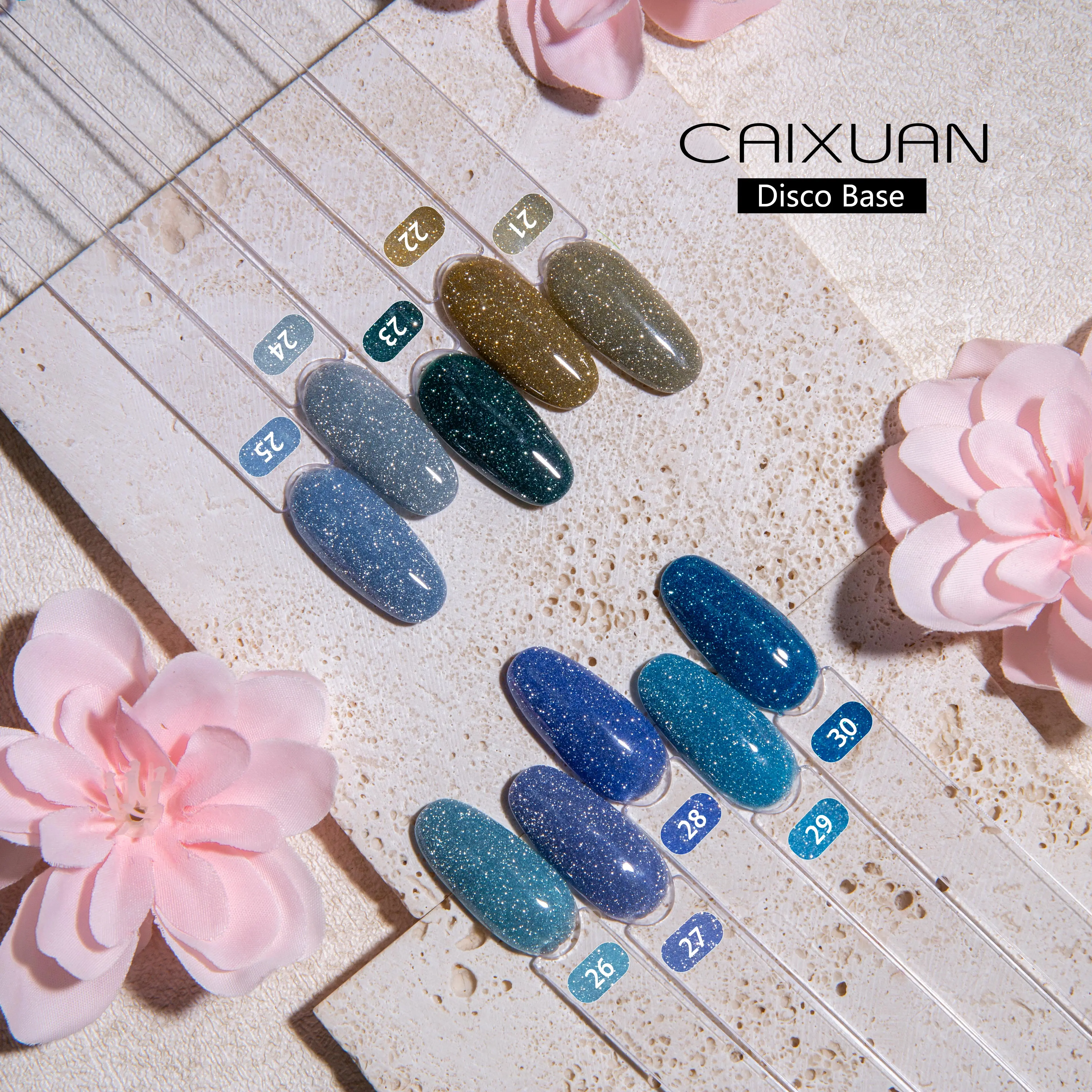 2022 summer wholesale Nail Supplies Soak Off disco base uv gel nail polish free samples