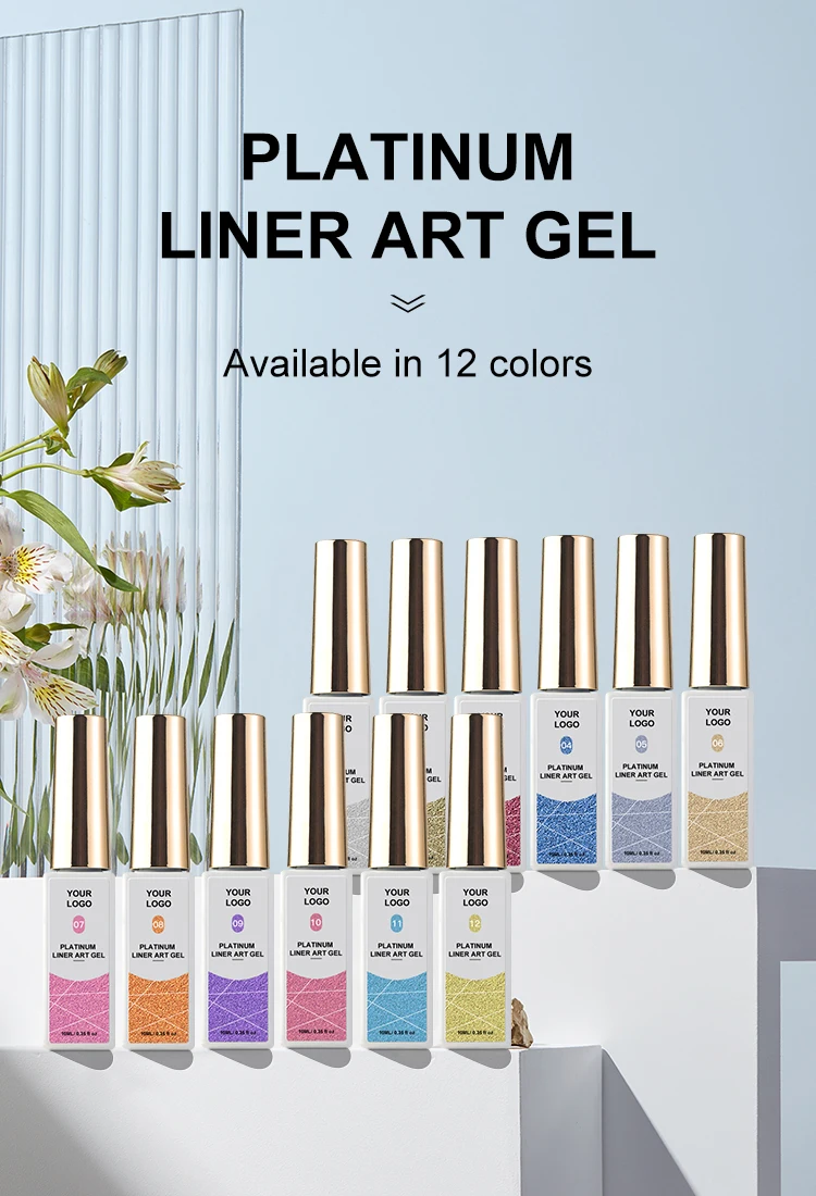 Caixuan Platinum Liner Art Gel OEM/ODM Wholesale UV Gel Polish