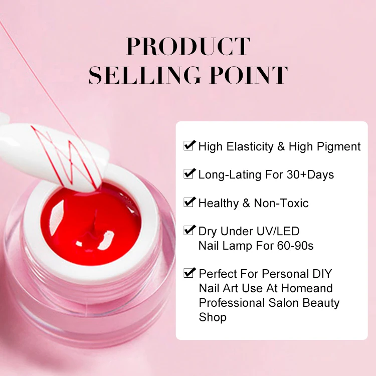 Nail Art Glow in Dark Spider Gel Wholesale Nail Supplies