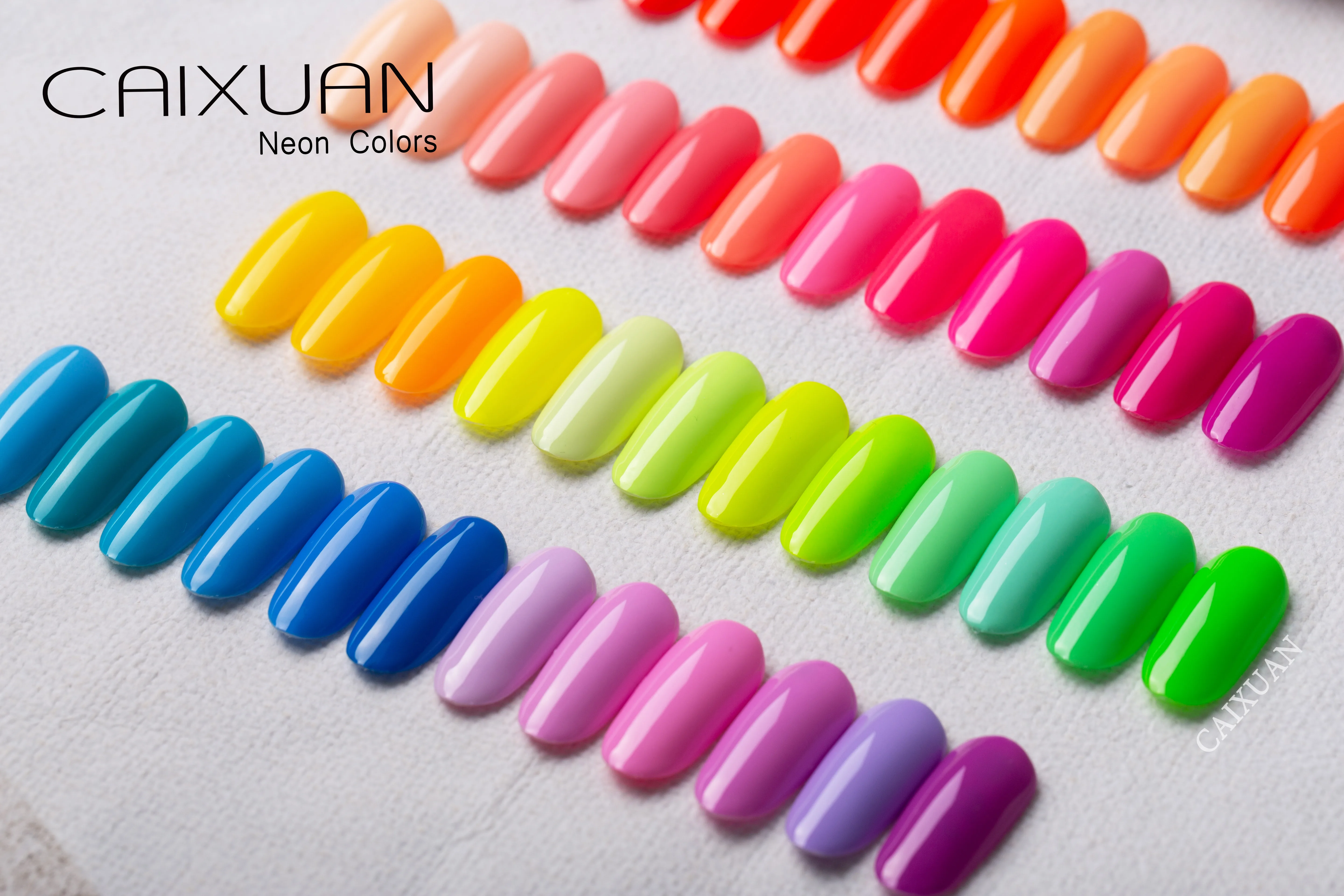 wholesale price High quality gel polish colors neon with high pigmentation for soak off uv gel