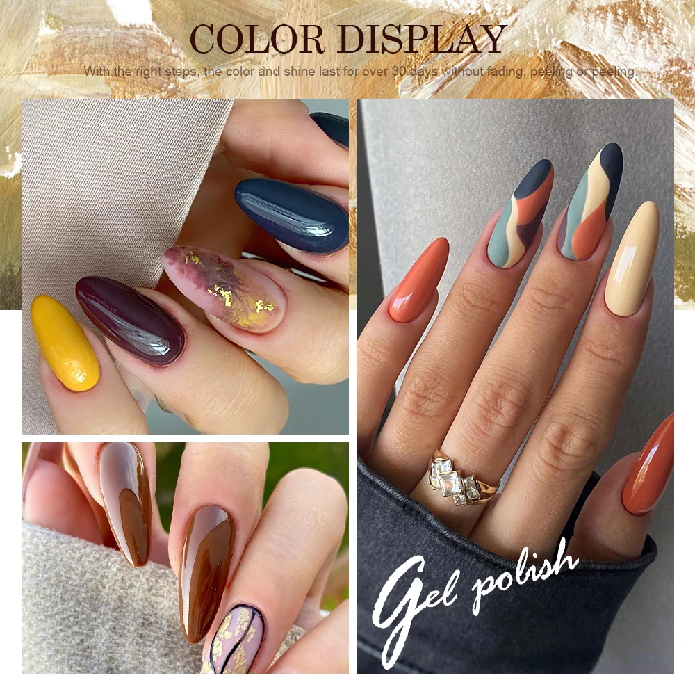 Nail Supplies Color Gel Gel for Autumn and Winter UV Gel Polish OEM/ODM