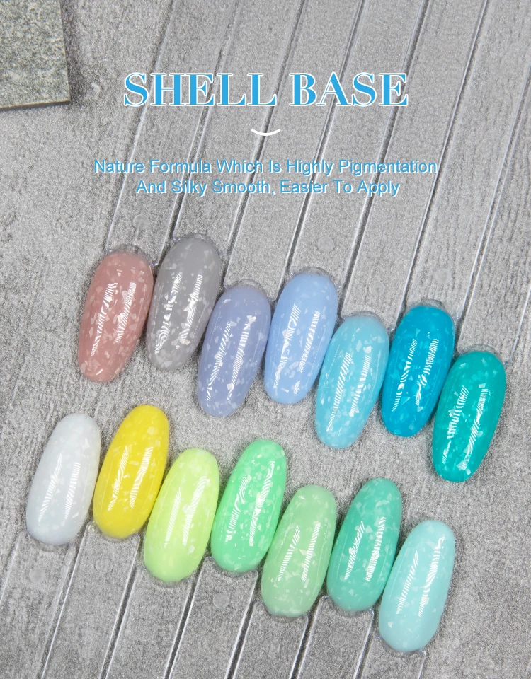 Nail Wholesale Shell Base ODM/OEM Wholesale Rubber Base