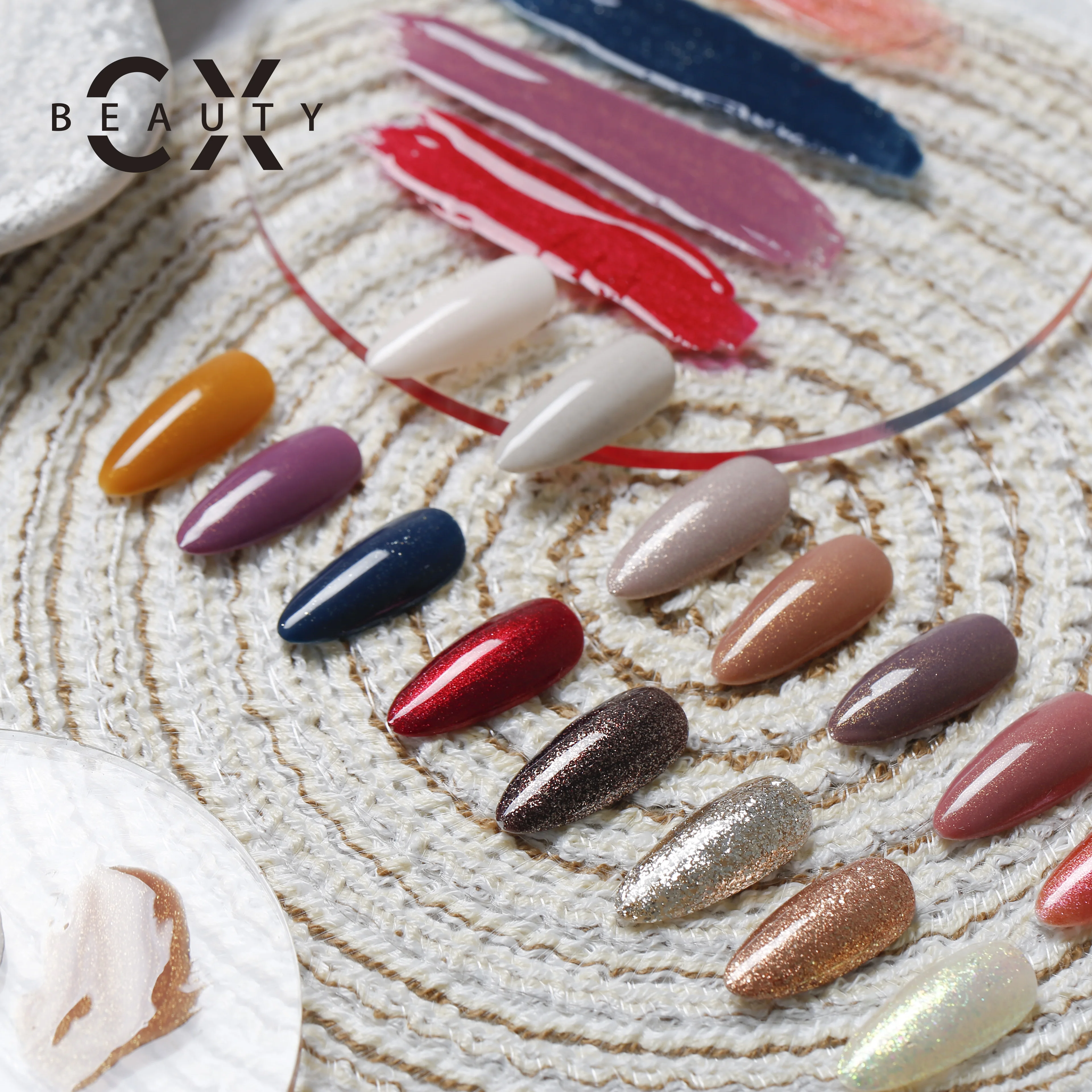 CX BEAUTY star diamond shadow Nail Gel Polish without HEMA Wholesale Nail Supplies Uv Gel factory