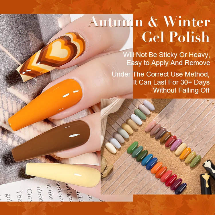 Hot Sale Free Sample Autumn and Winter Gel Polish for Nail Art ODM/OEM Wholesale