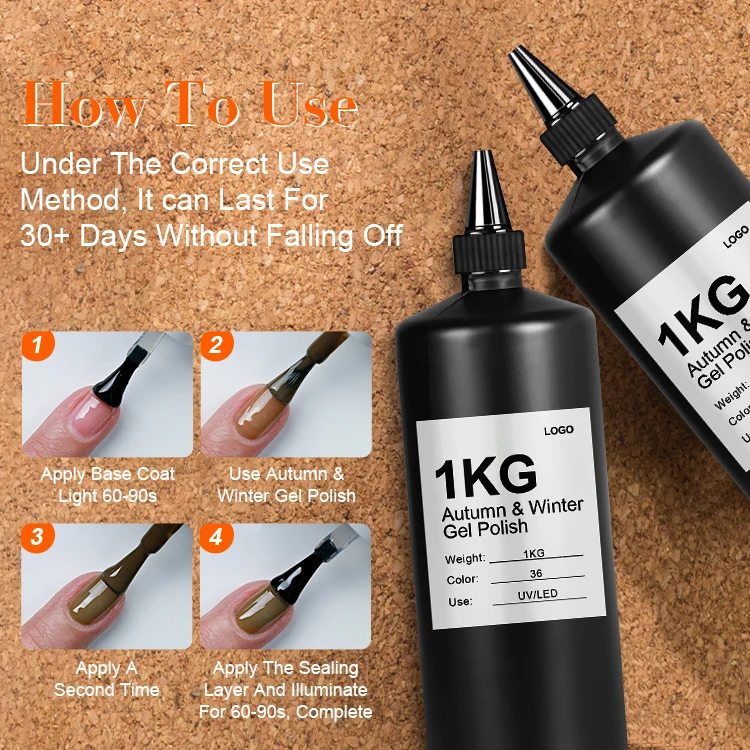 Hot Sale Free Sample Autumn and Winter Gel Polish for Nail Art ODM/OEM Wholesale