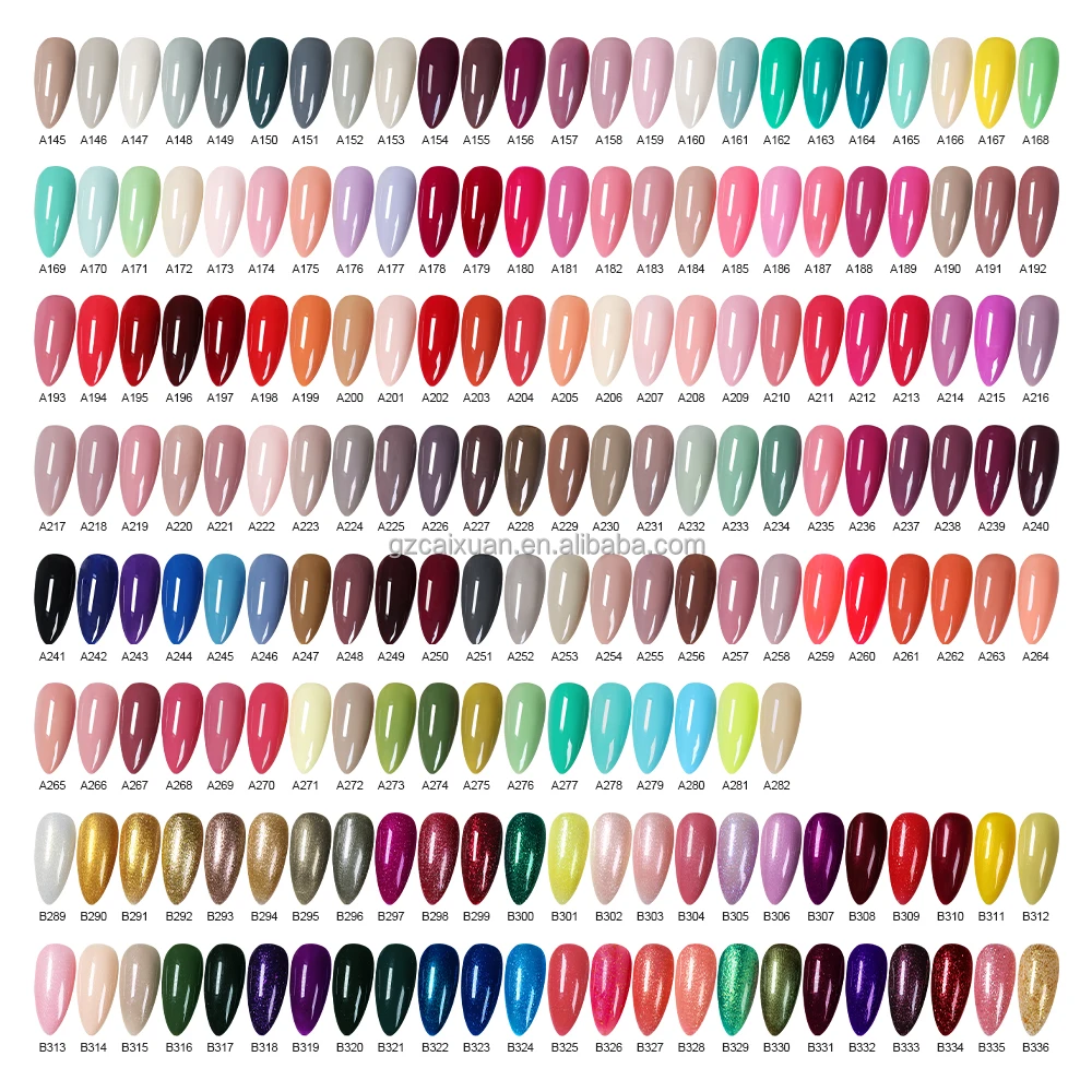 Caixuan 453 Color Gel High Quality UV Gel Polish Wholesale 1kg/5kg Package