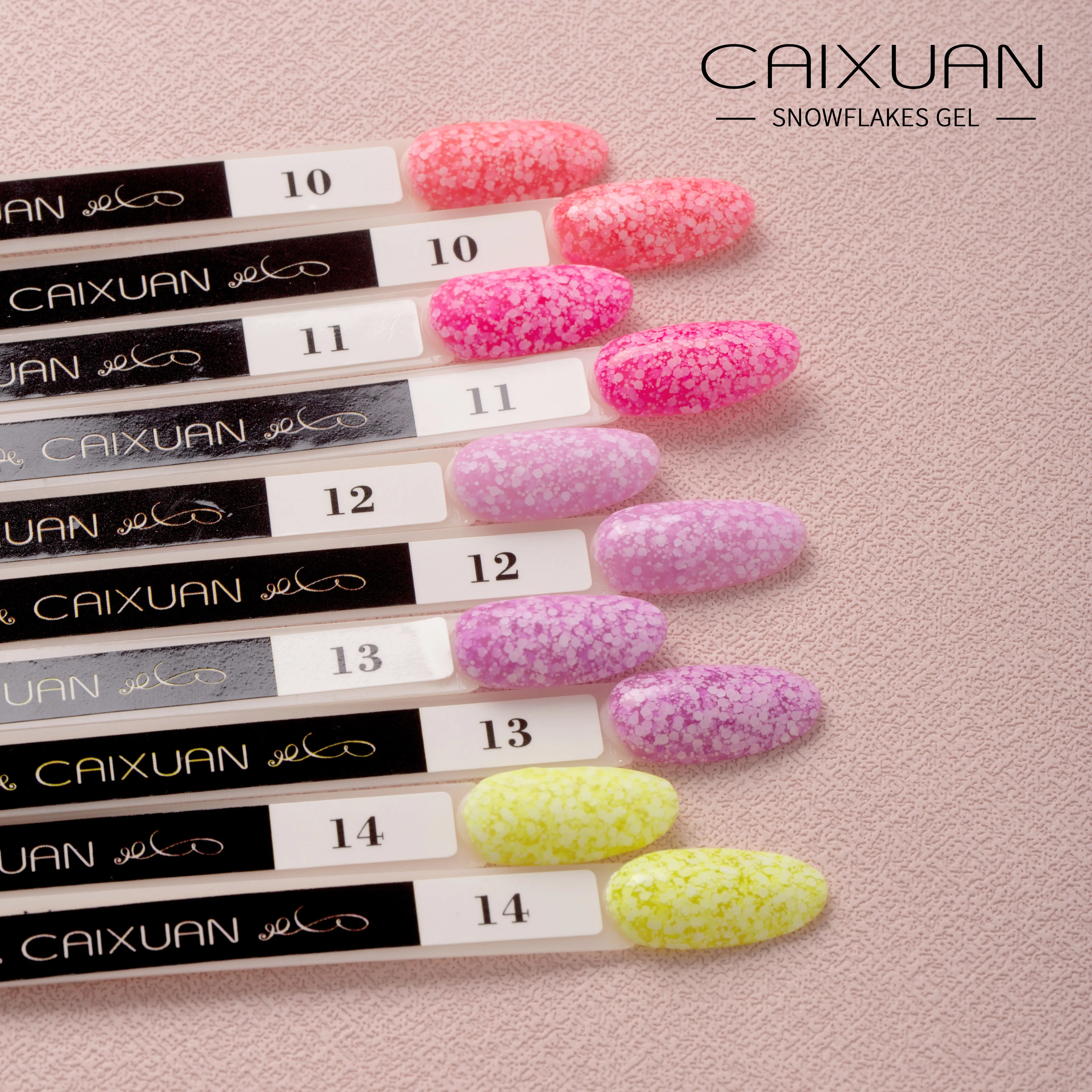 customize bulk snowflakes uv gel for DIY nail art painting