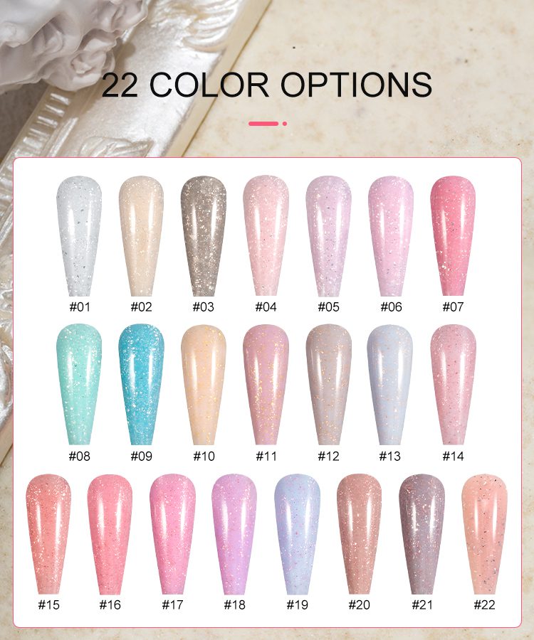 foil flake builder gel