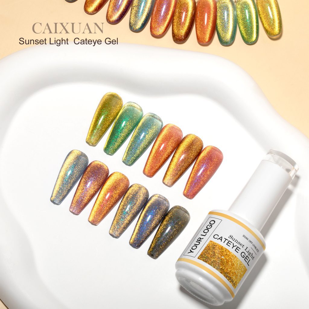 Sunset Light Cateye Gel