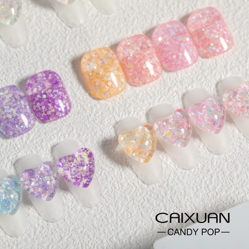 candy pop gel polish