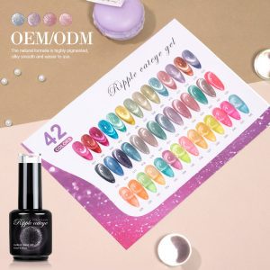 ripple cat eye gel polish