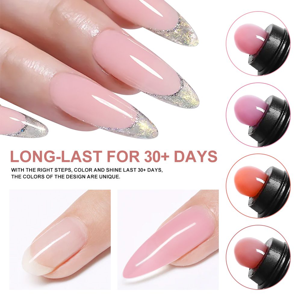 OEM Private Label hard gel Poly Gel For Nail Extension poly nail gel - Image 3