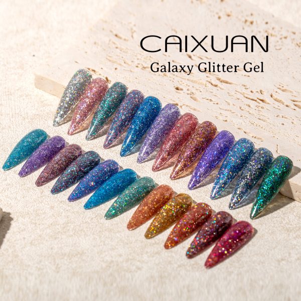 Galaxy glitter gel - Caixuan